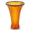Vaso in Vetro di Murano Originale Artigianale con Certificato, Alpo H-32 Lavorazione Baloton